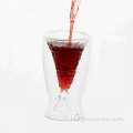 मछली के प्रकार के साथ बोरोसिलिकेट ग्लास कप